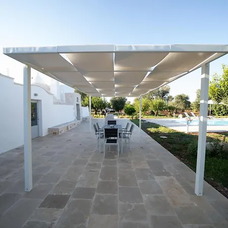 别墅 Trullo Lis Con Piscina Privata 圣米凯莱萨伦蒂诺