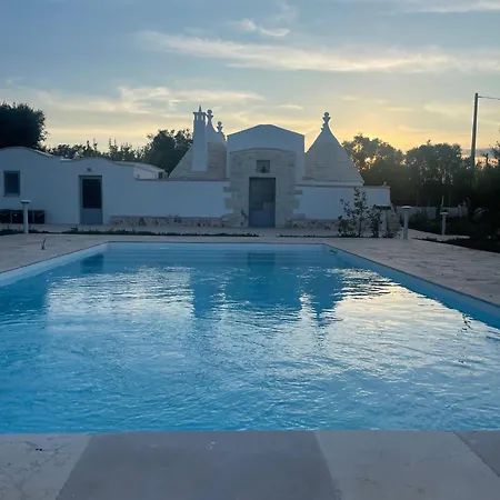 Trullo Lis Con Piscina Privata 别墅 圣米凯莱萨伦蒂诺